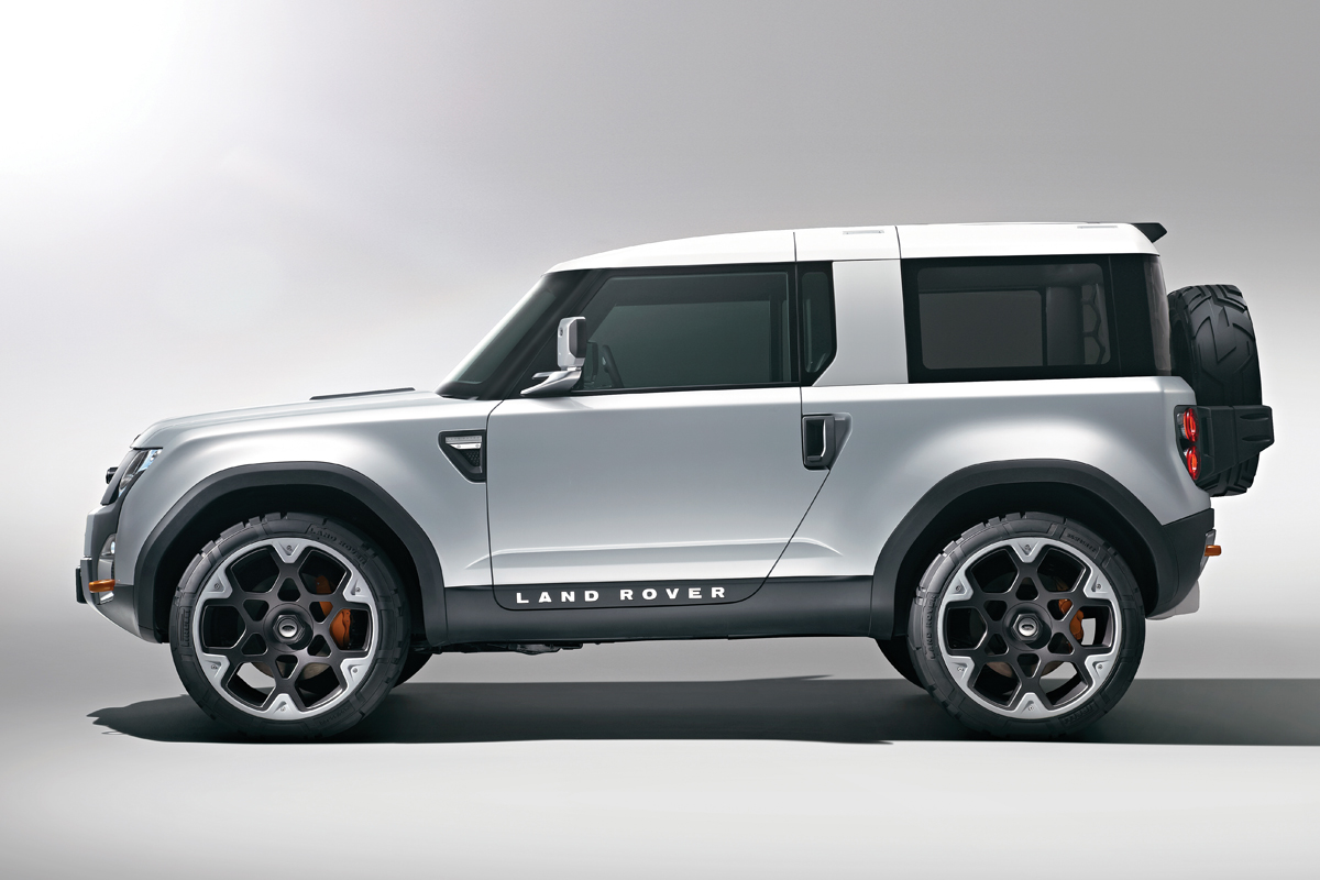 Land Rover Defender DC100 - side