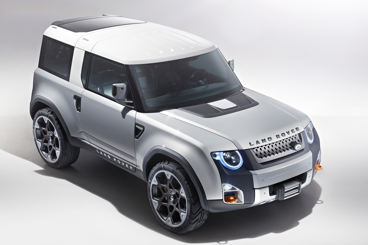 Land Rover Defender DC100 - top