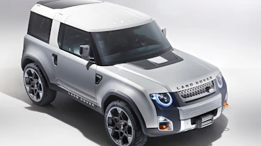 Land Rover Defender DC100 - top