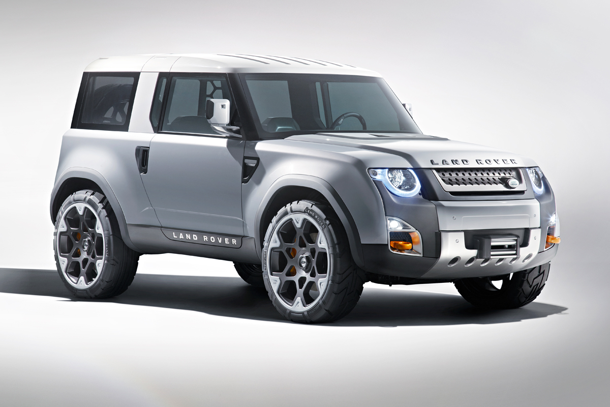 Land Rover Defender DC100 - front