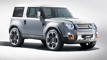 Land Rover Defender DC100 - front
