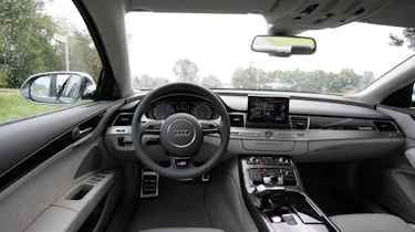 Audi S8 dash