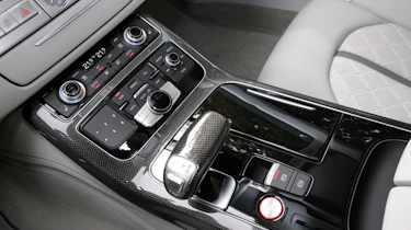 Audi S8 interior detail