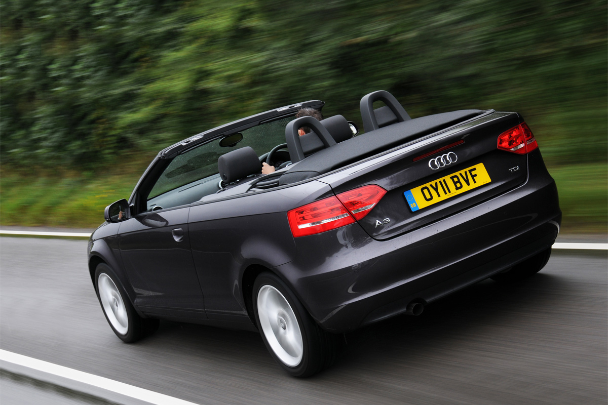 Audi A3 Cabriolet 1.6 TDI rear tracking