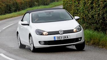 Volkswagen Golf Cabriolet 1.6 TDI SE front cornering