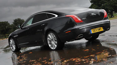 Jaguar XJ L rear three-quarters