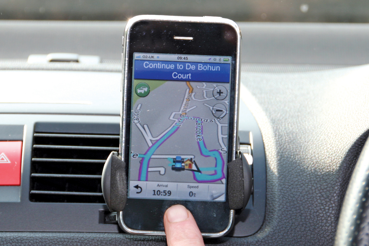 Garmin StreetPilot app
