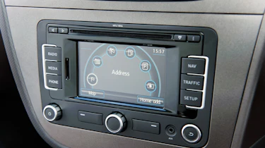 SEAT Leon FR+ sat-nav