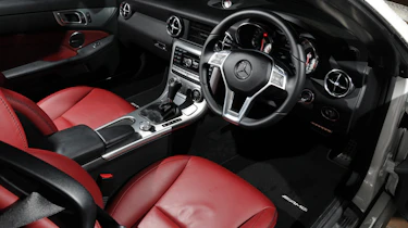 Mercedes SLK 250 dash