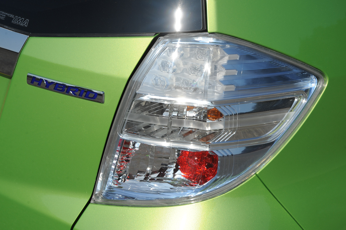 Honda Jazz Hybrid badge