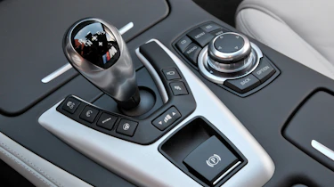 BMW M5 interior detail