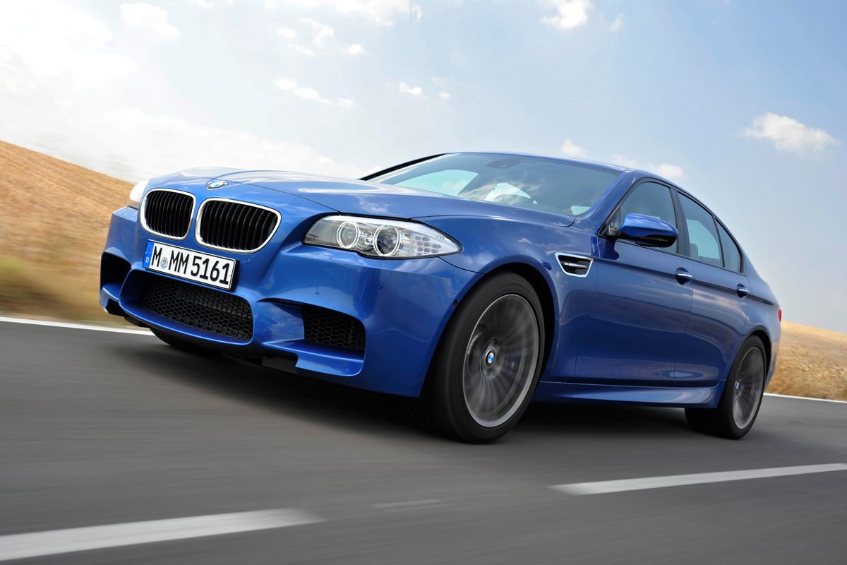 BMW M5 front tracking