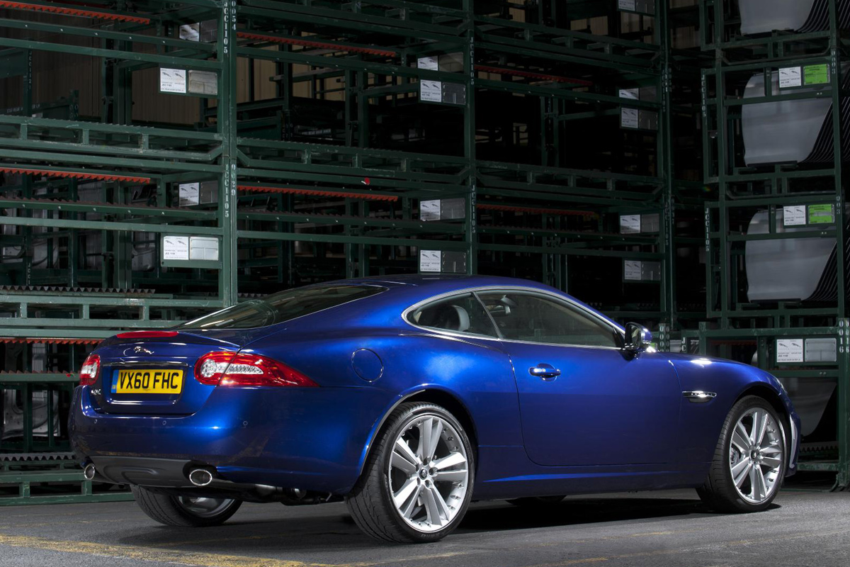 Jaguar XK Coupe rear three-quarters