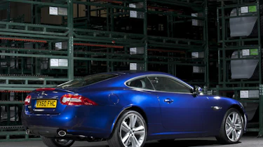 Jaguar XK Coupe rear three-quarters