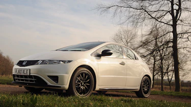 Honda Civic front three-quarters