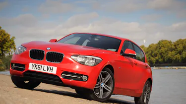 BMW 116i Sport front three-quarters