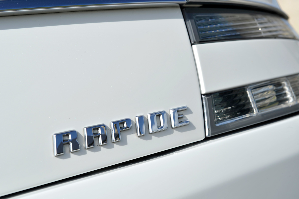 Aston Martin Rapide badge