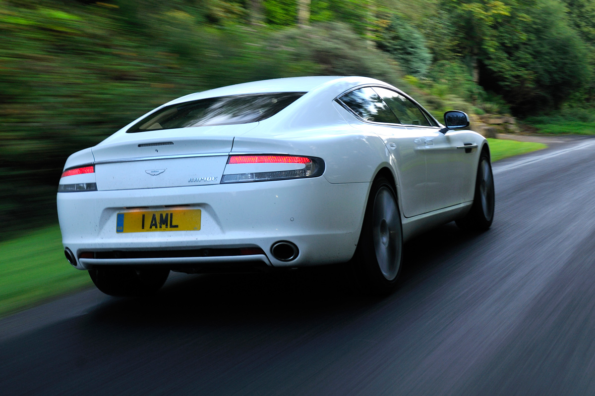 Aston Martin Rapide rear tracking