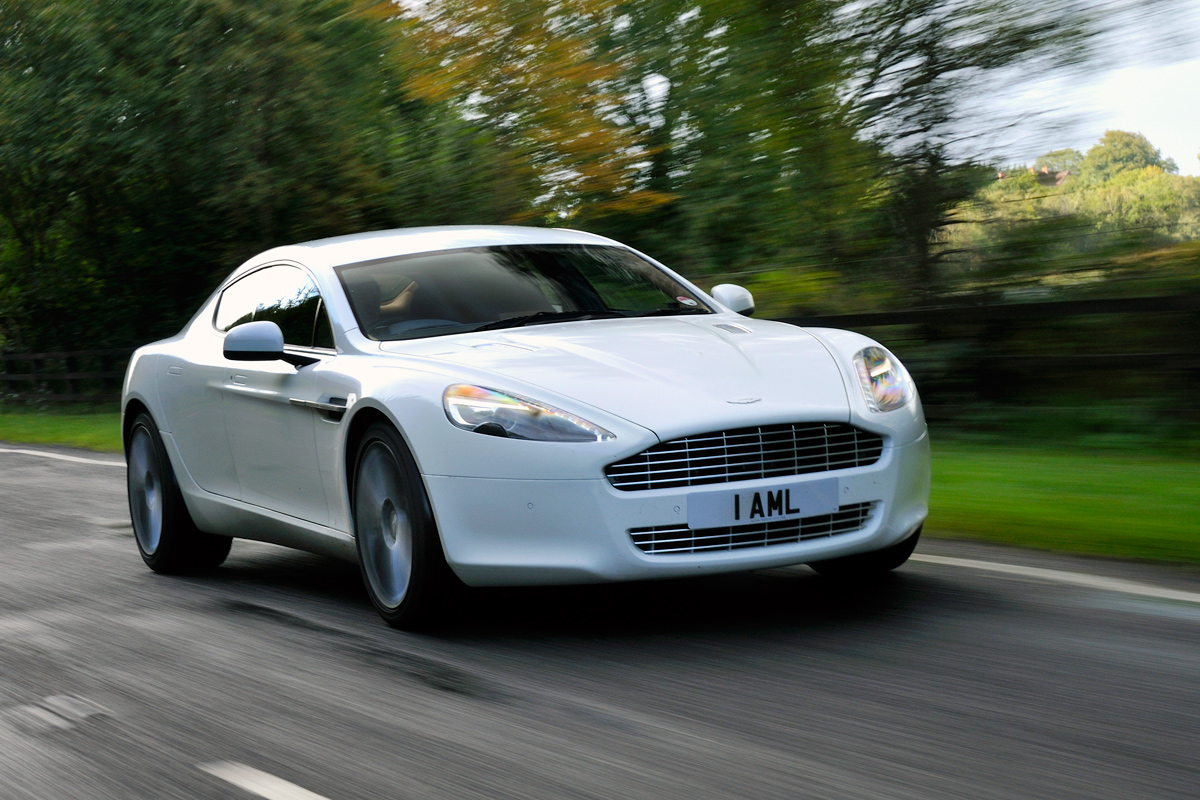 Aston Martin Rapide front tracking