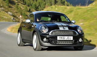 MINI Cooper SD Coupe front cornering