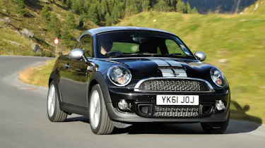 MINI Cooper SD Coupe front cornering