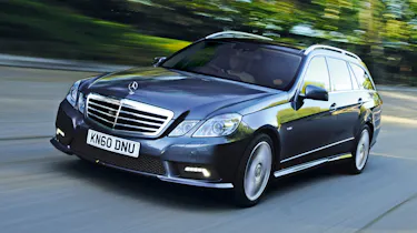 Mercedes E350 CDI Estate front tracking