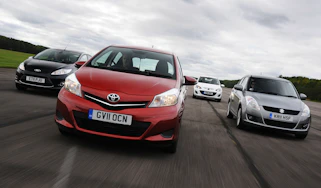 Ford Fiesta vs Toyota Yaris vs Mazda2 vs Suzuki Swift