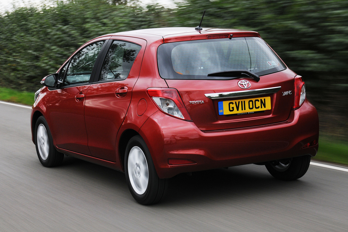 Toyota Yaris 1.33 TR rear tracking