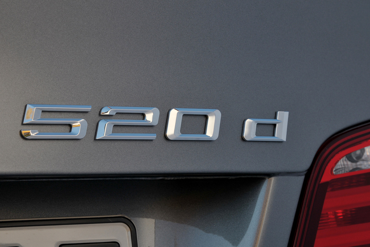 BMW 520d Efficient Dynamics badge