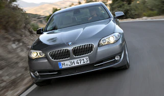 BMW 520d Efficient Dynamics front tracking