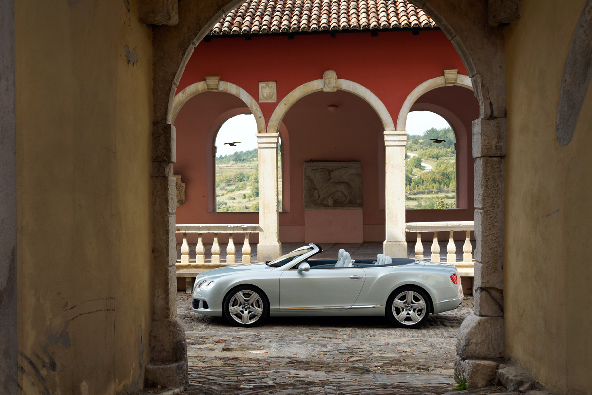 Bentley Continental GTC profile