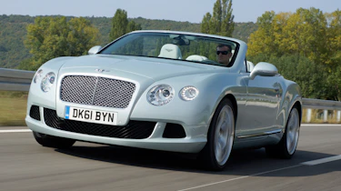 Bentley Continental GTC front tracking