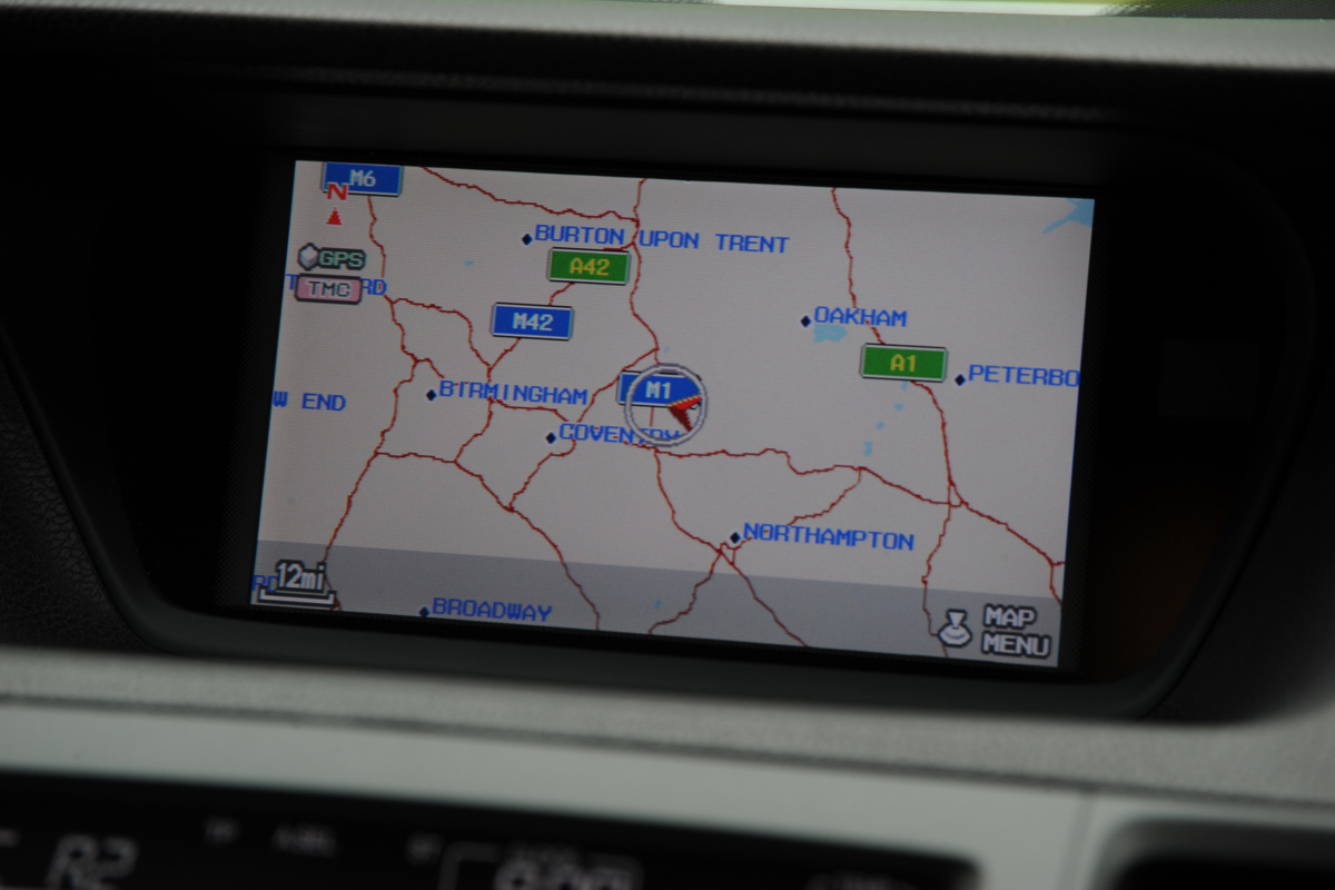 Honda Accord sat-nav