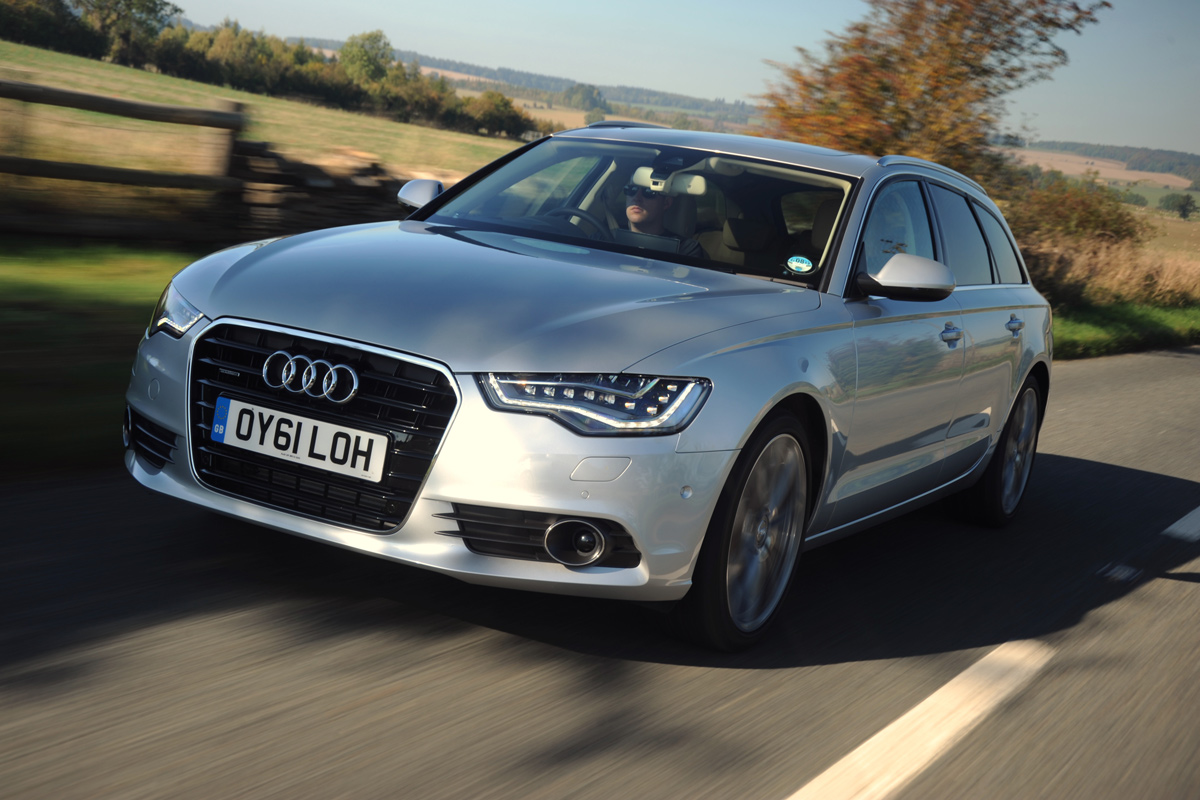 Audi A6 Avant front tracking