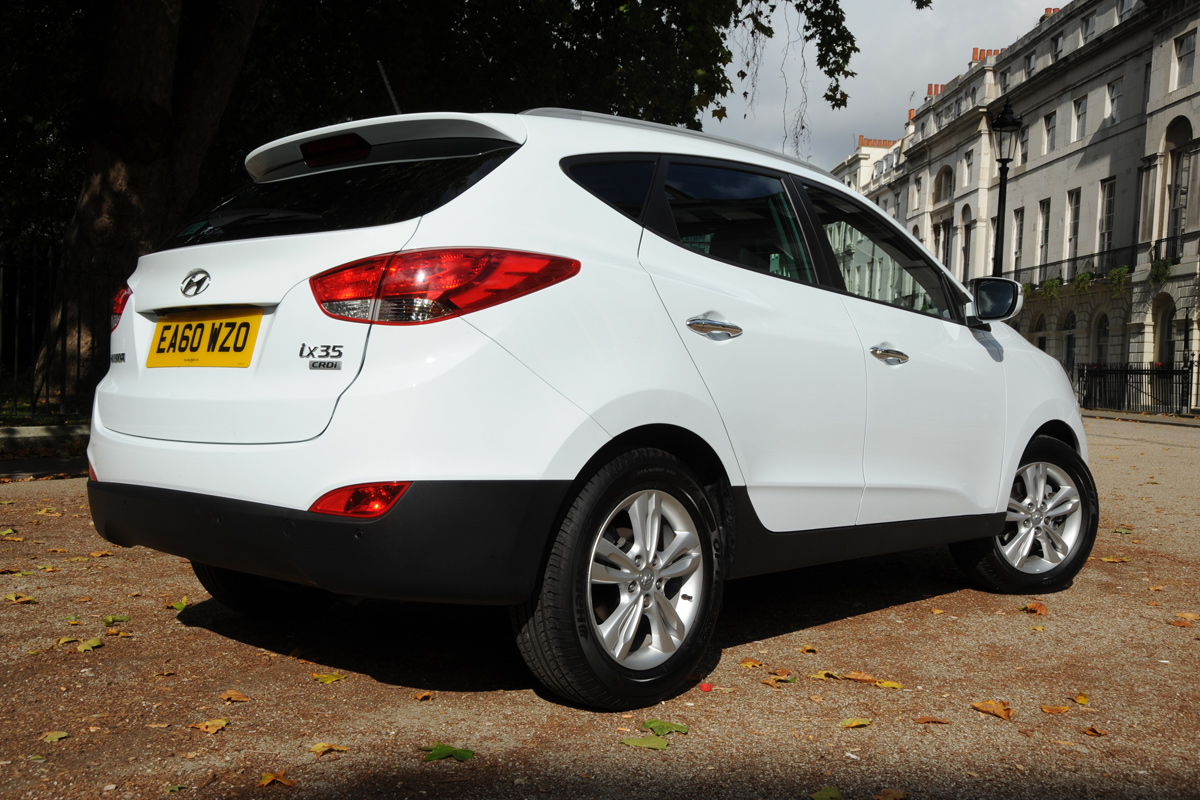 Hyundai ix35 rear three-quarters