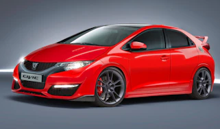 Honda Civic Type R front
