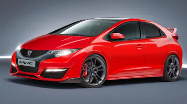 Honda Civic Type R front