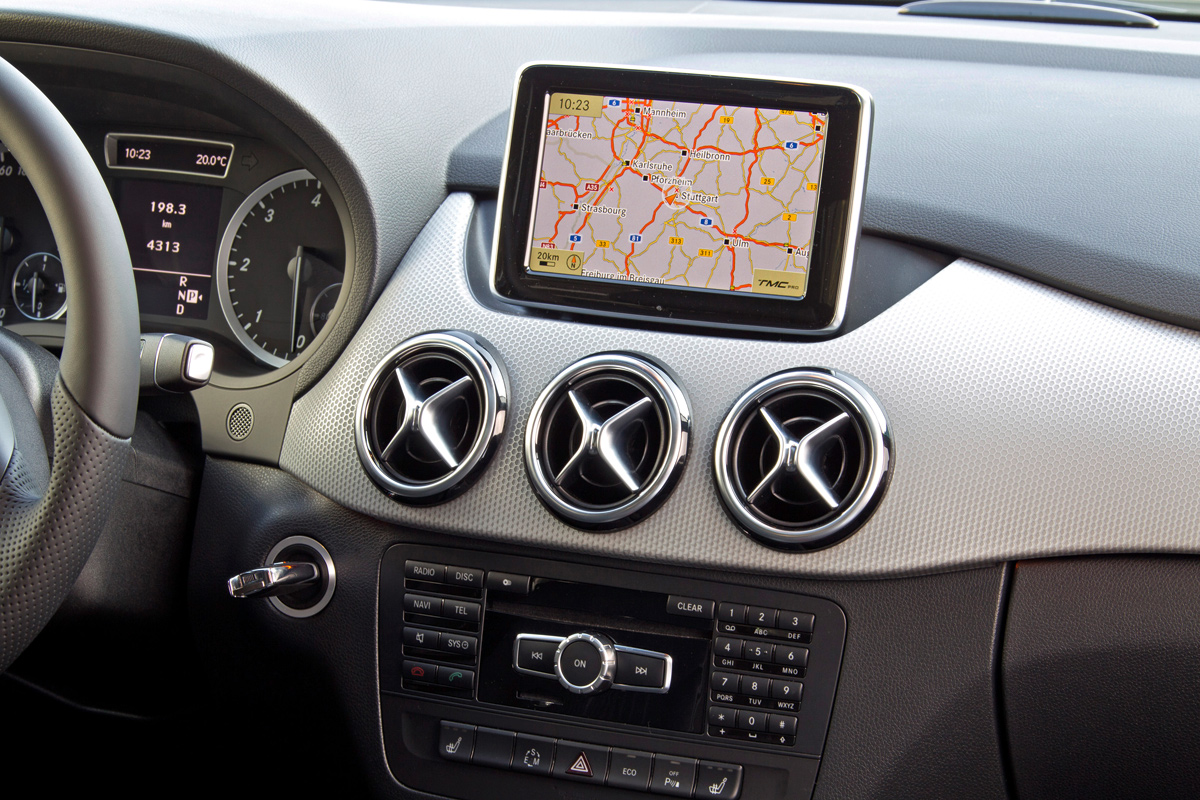 Mercedes B200 Sport detail
