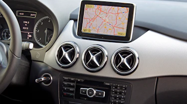 Mercedes B200 Sport detail