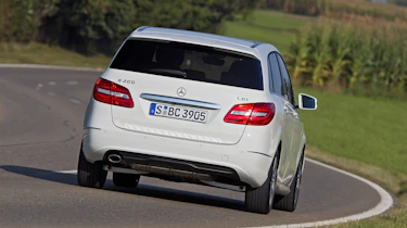 Mercedes B200 Sport rear cornering