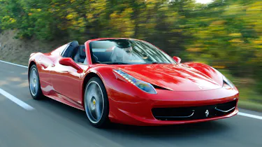 Ferrari 458 Spider front tracking