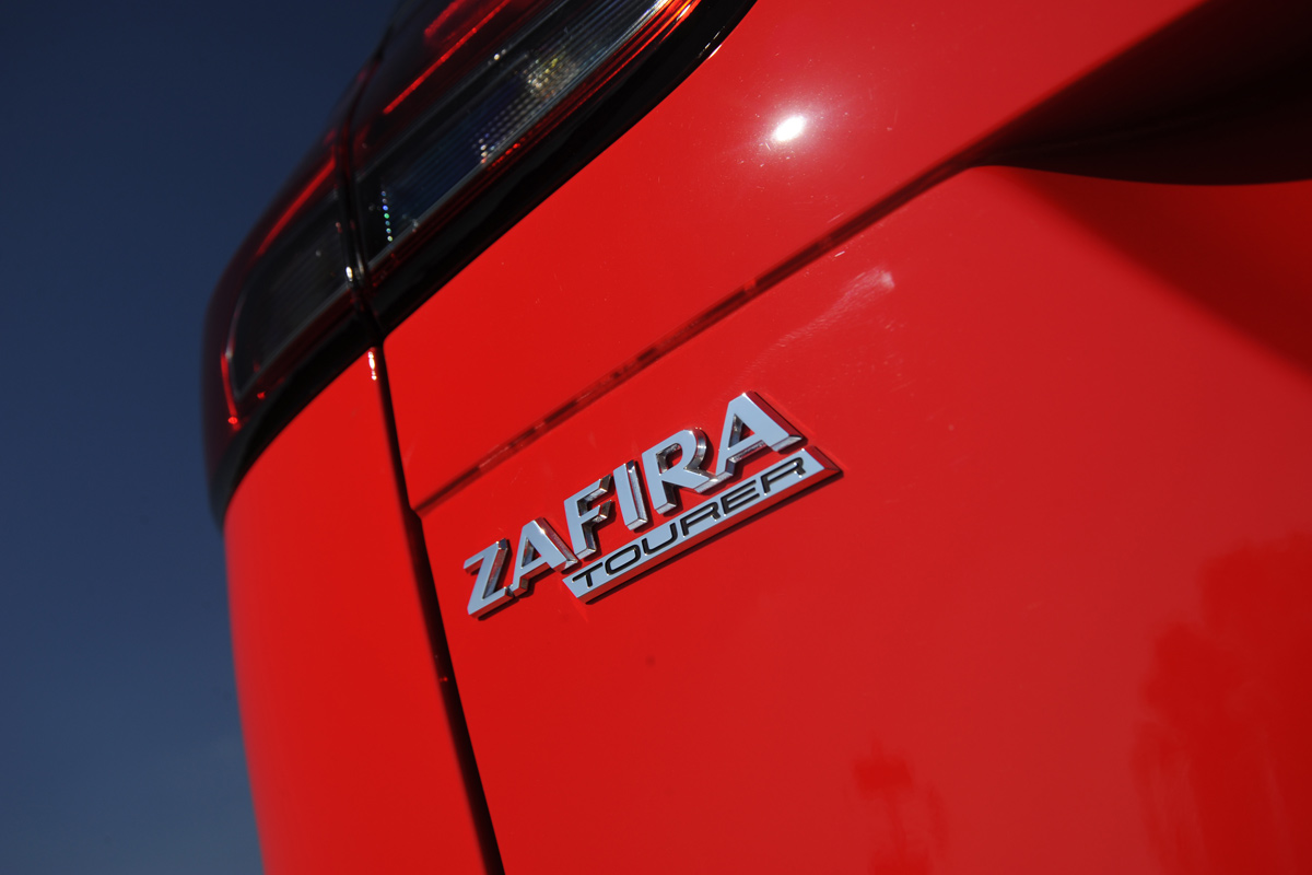 Vauxhall Zafira Tourer badge