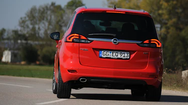 Vauxhall Zafira Tourer rear cornering