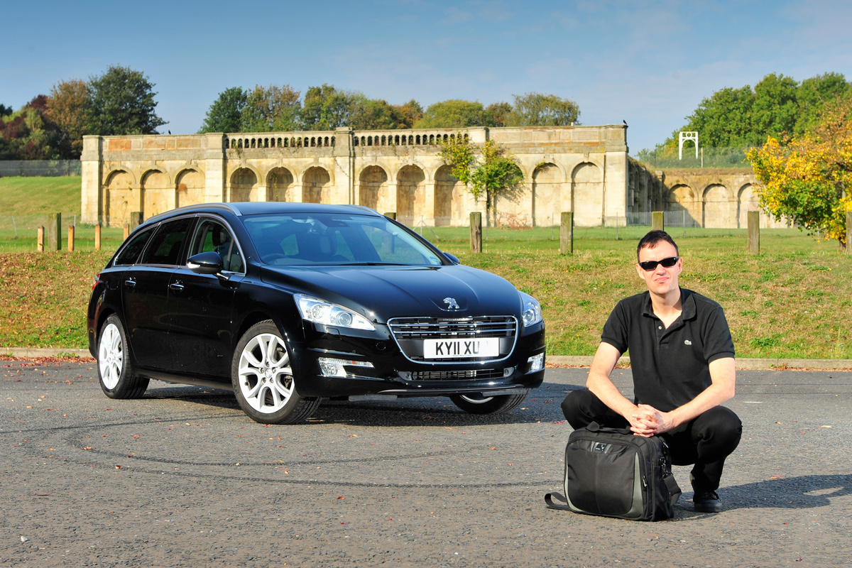 Peugeot 508 SW and Graham Hope