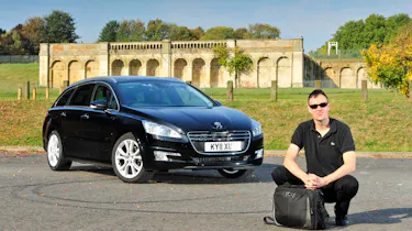 Peugeot 508 SW and Graham Hope