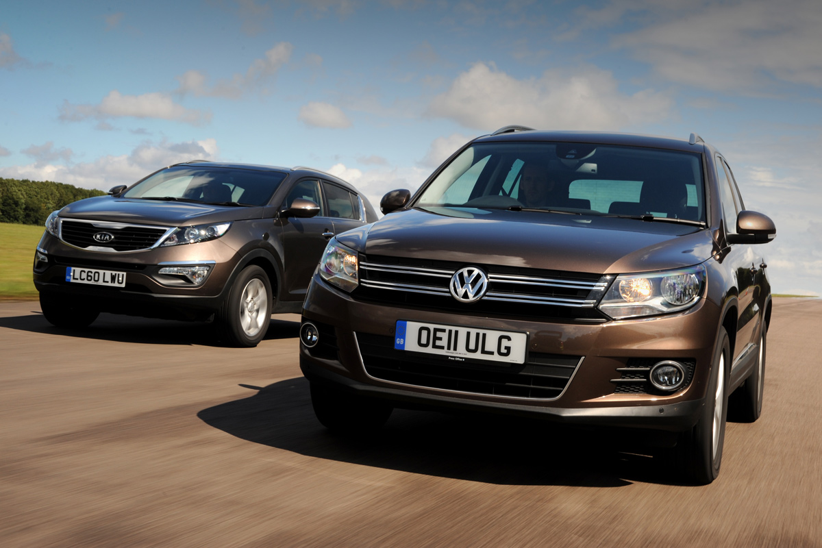 Volkswagen Tiguan vs Kia Sportage