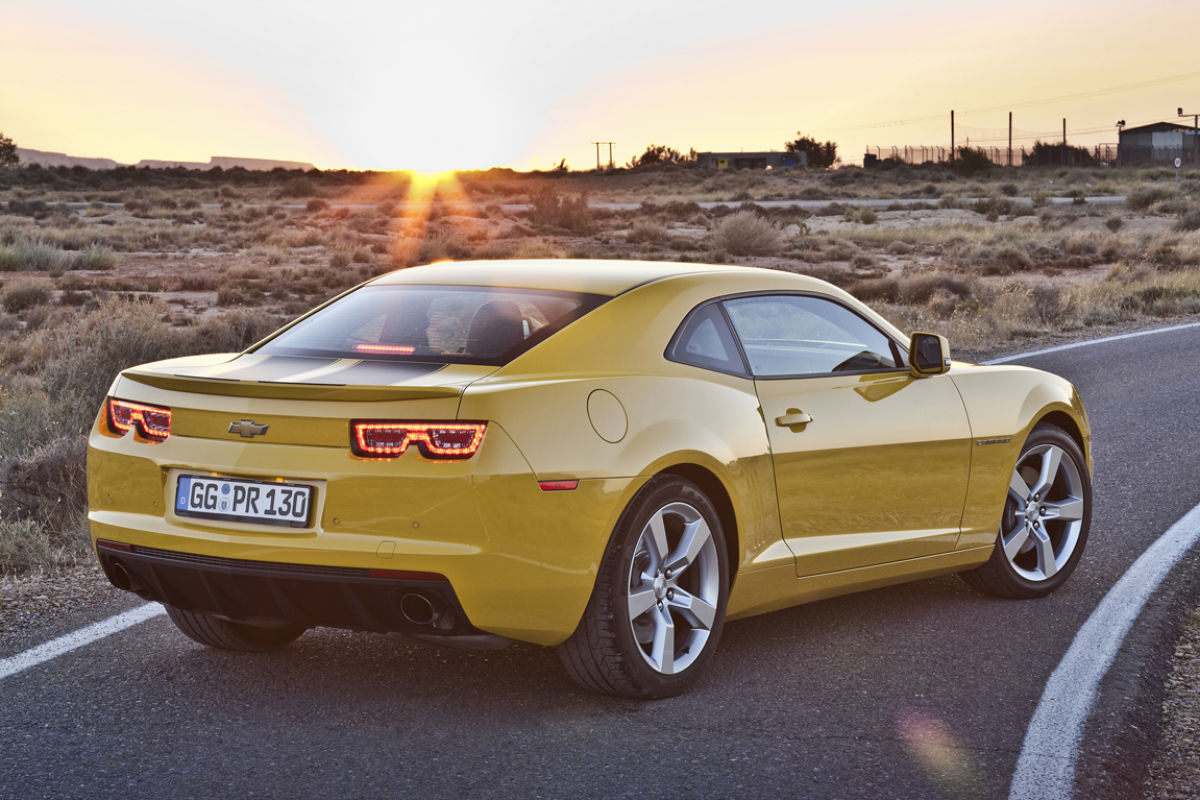 Chevrolet Camaro SS rear static