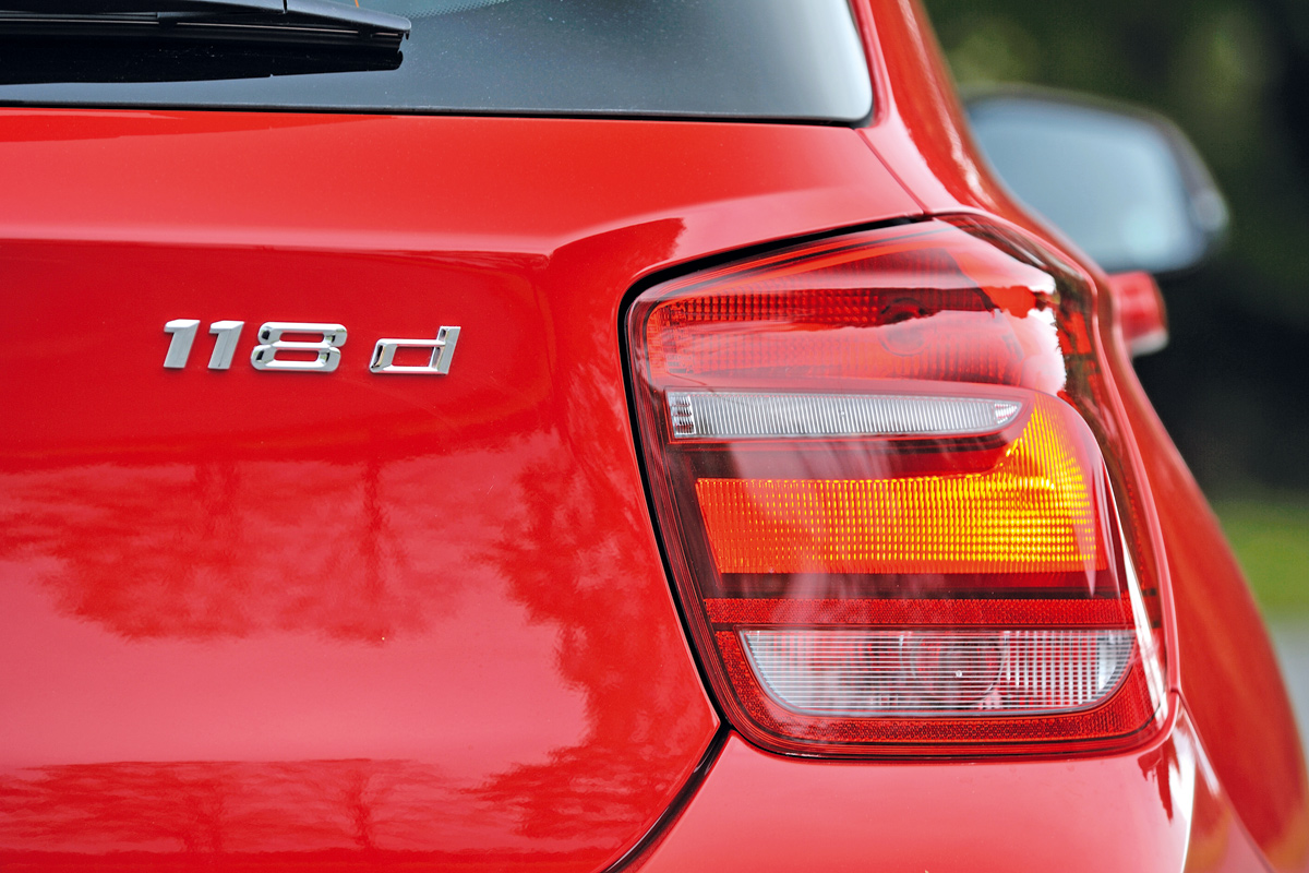 BMW 118d detail
