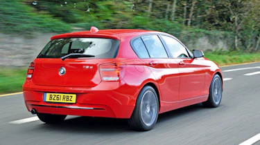 BMW 118d rear tracking