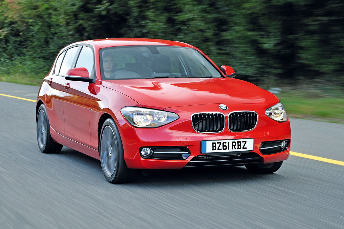 BMW 118d front tracking